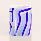 lavender zebra stripes Coffee Mug Gallery Image 4