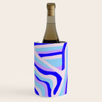 lavender zebra stripes Wine Chiller Gallery Image 2