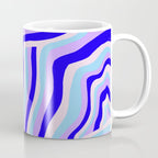 lavender zebra stripes Coffee Mug Gallery Image 1