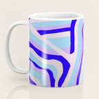 lavender zebra stripes Coffee Mug Gallery Image 3