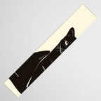 Minimalist Black Cat 2 Table Runner Gallery Image 3