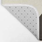 Minimalist Black Cat 2 Bath Mat Gallery Image 2