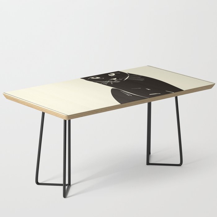 Minimalist Black Cat 2 Coffee Table Gallery Image 1