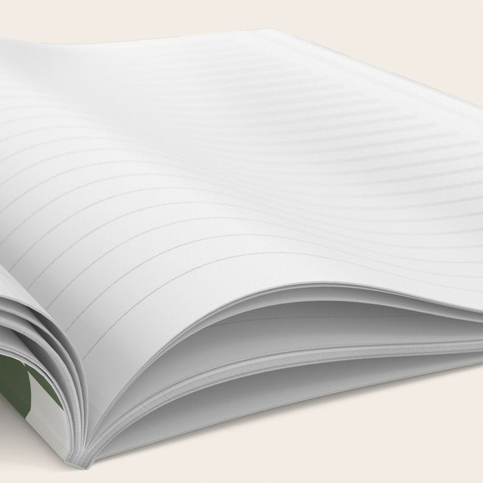 Soft Checkerboard Muted Green Notebook Gallery Image 2