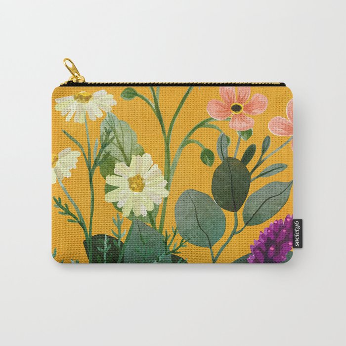 Summer Flowers 8 Carry All Pouch Gallery Image 1