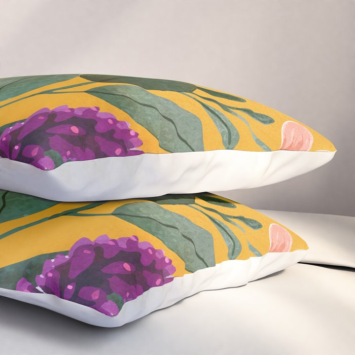 Summer Flowers 8 Pillow Sham Gallery Image 3