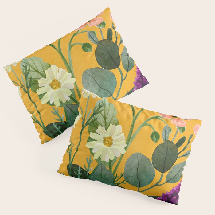 Summer Flowers 8 Pillow Sham Gallery Image 3