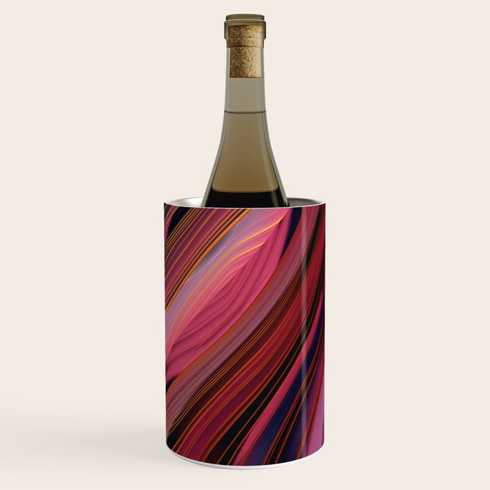 Plum Abstract Wine Chiller Gallery Image 1
