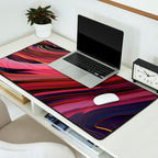 Plum Abstract Desk Mat Gallery Image 2