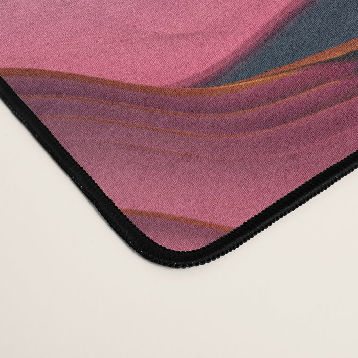 Plum Abstract Desk Mat Gallery Image 4