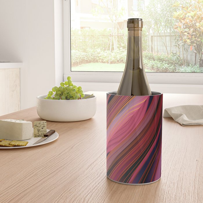 Plum Abstract Wine Chiller Gallery Image 4