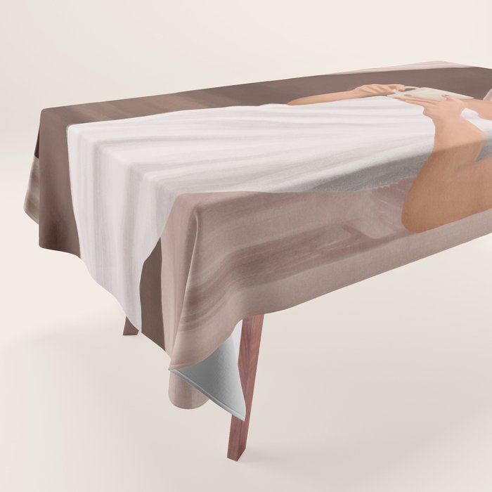 Morning Coffee III Tablecloth Gallery Image 1
