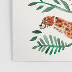 Cheetah Collection - Orange & Green Palette Poster Gallery Image 3