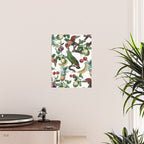 Tropical Vintage Floral and Fauna Poster Gallery Image 2