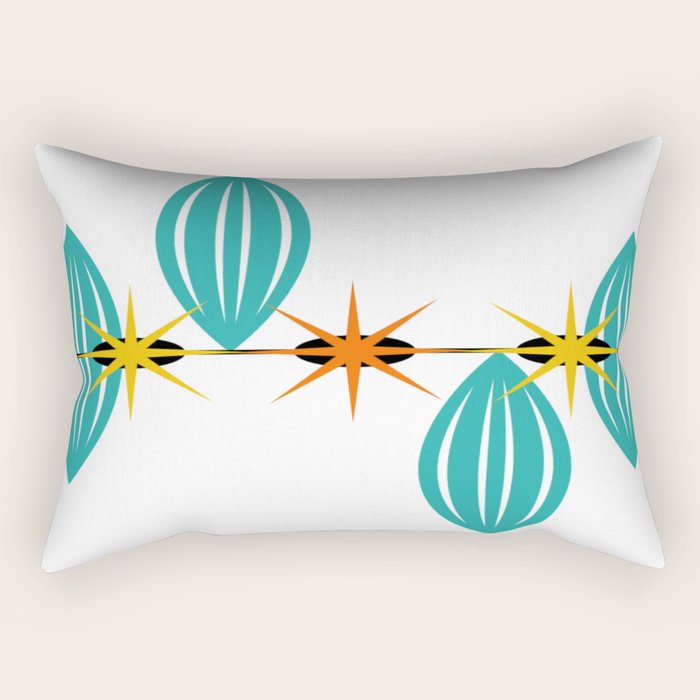 Mid-Century Modern Art 1.5 Rectangular Pillow Gallery Image 1