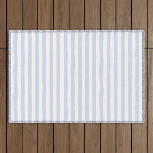 Seaside Stripes Outdoor Rug Gallery Image 1