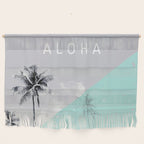 Island vibes retro - Aloha Wall Hanging Gallery Image 1