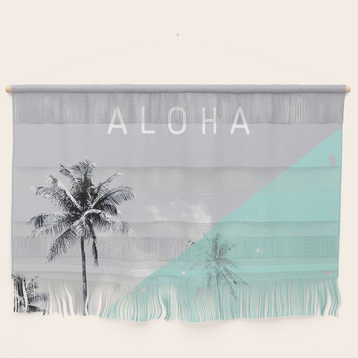 Island vibes retro - Aloha Wall Hanging Gallery Image 1
