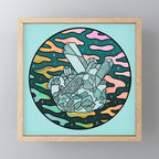 Aquarius Crystal Mini Art Print Gallery Image 1