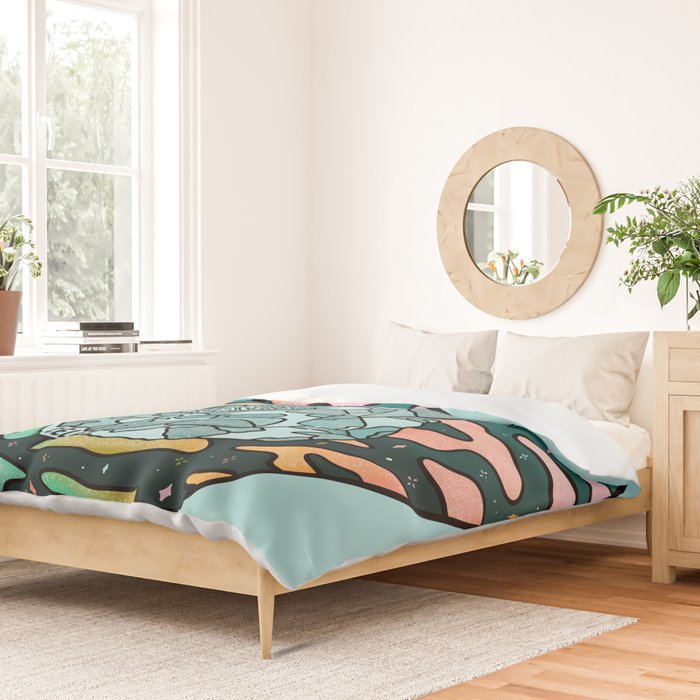 Aquarius Crystal Duvet Cover Gallery Image 2