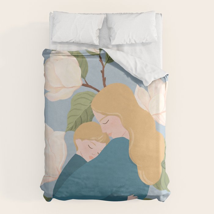 Mother's Touch (blond) Duvet Cover Gallery Image 1