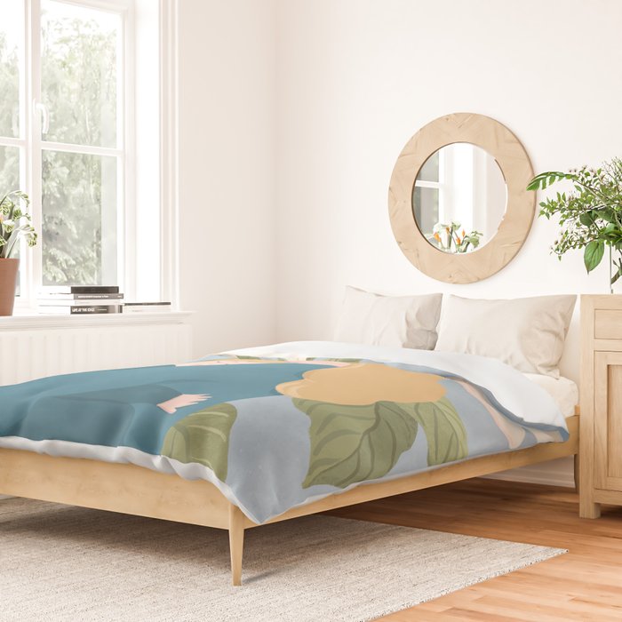 Mother's Touch (blond) Duvet Cover Gallery Image 2