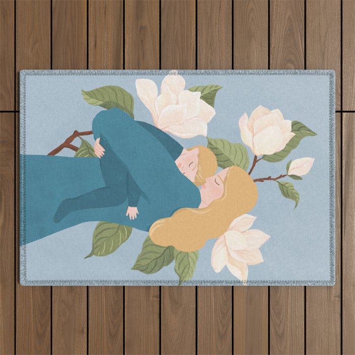 Mother's Touch (blond) Outdoor Rug Gallery Image 1