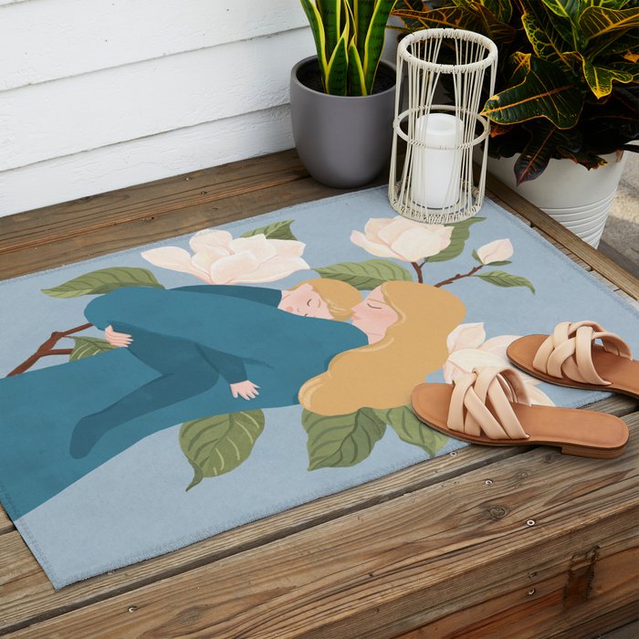 Mother's Touch (blond) Outdoor Rug Gallery Image 2