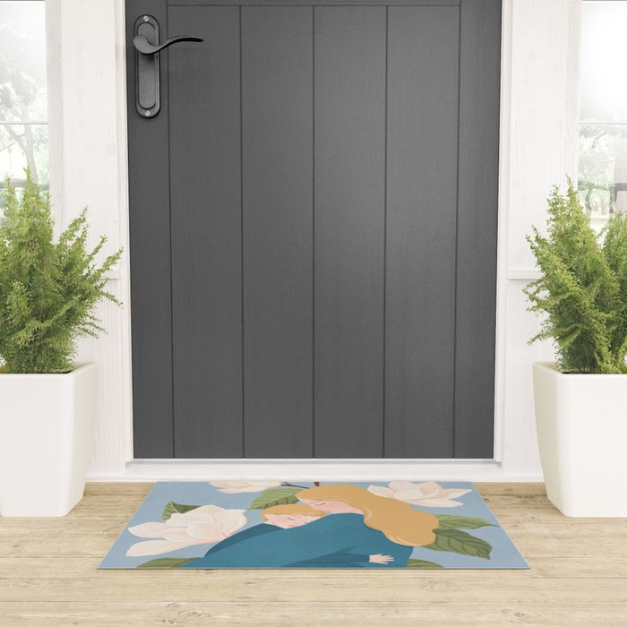 Mother's Touch (blond) Welcome Mat Gallery Image 3