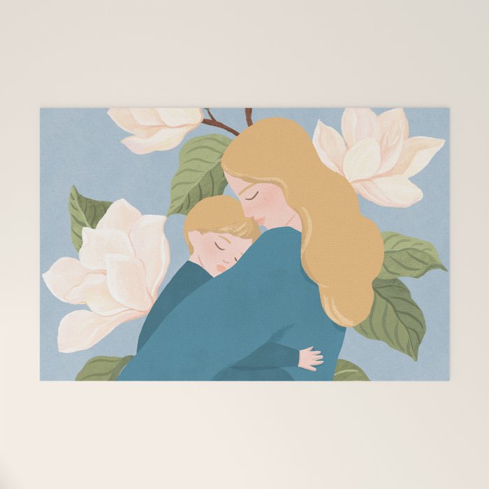 Mother's Touch (blond) Welcome Mat Gallery Image 1
