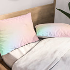 Day Dream on Pink pastel gradient Pillow Sham Gallery Image 2