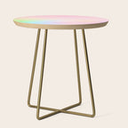 Day Dream on Pink pastel gradient Side Table Gallery Image 1