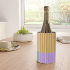 Color Block Line Abstract XLIII Wine Chiller Gallery Image 4