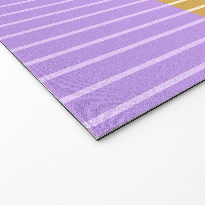 Color Block Line Abstract XLIII Welcome Mat Gallery Image 2