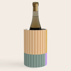 Color Block Line Abstract XLIII Wine Chiller Gallery Image 2