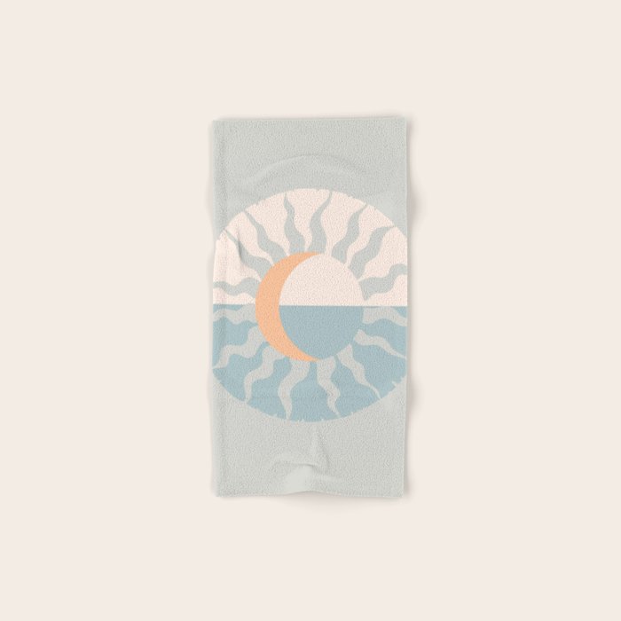 Seafoam Sunset Bath Towel Gallery Image 1
