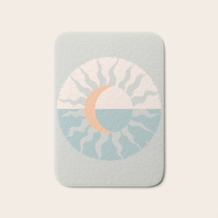 Seafoam Sunset Bath Mat Gallery Image 1