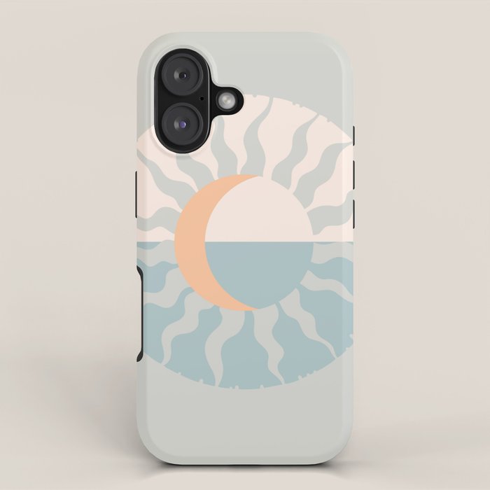 Seafoam Sunset iPhone Case Gallery Image 1