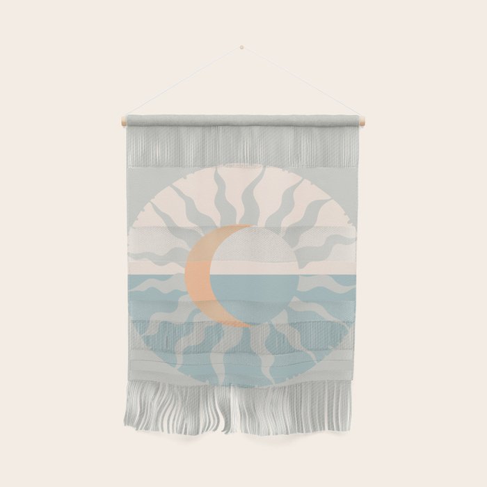 Seafoam Sunset Wall Hanging Gallery Image 1