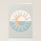 Seafoam Sunset Stationery Card Gallery Image 2