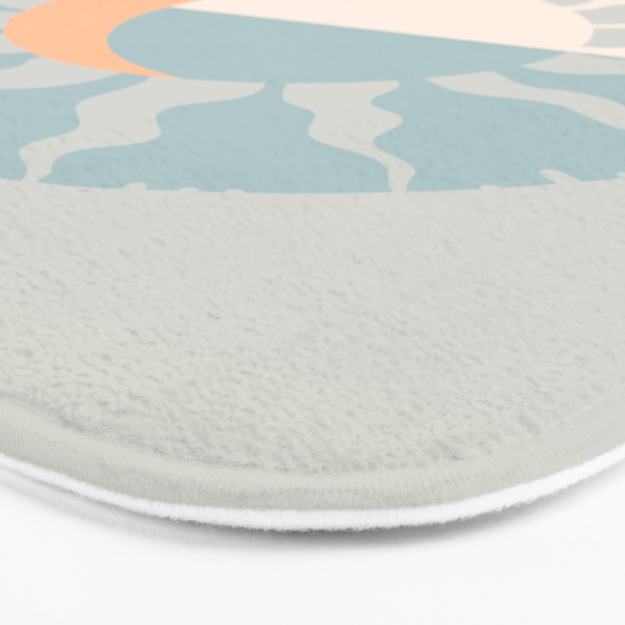 Seafoam Sunset Bath Mat Gallery Image 3
