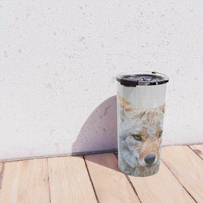 Coyote - Colorful Travel Mug Gallery Image 4