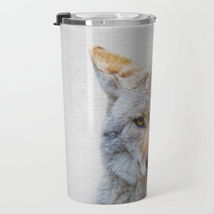 Coyote - Colorful Travel Mug Gallery Image 3