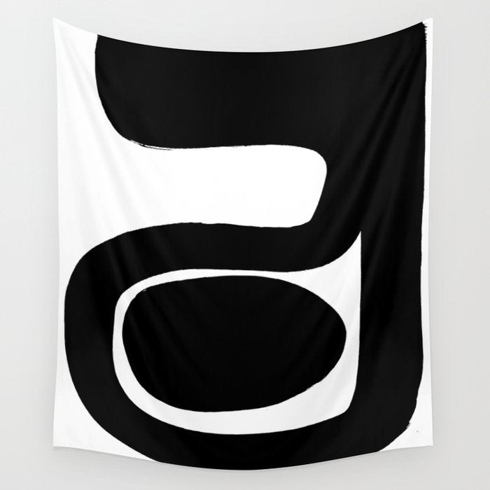 Captured White Background Wall Tapestry Gallery Image 1