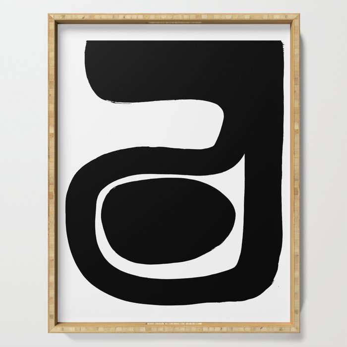 Captured White Background Serving Tray Gallery Image 1