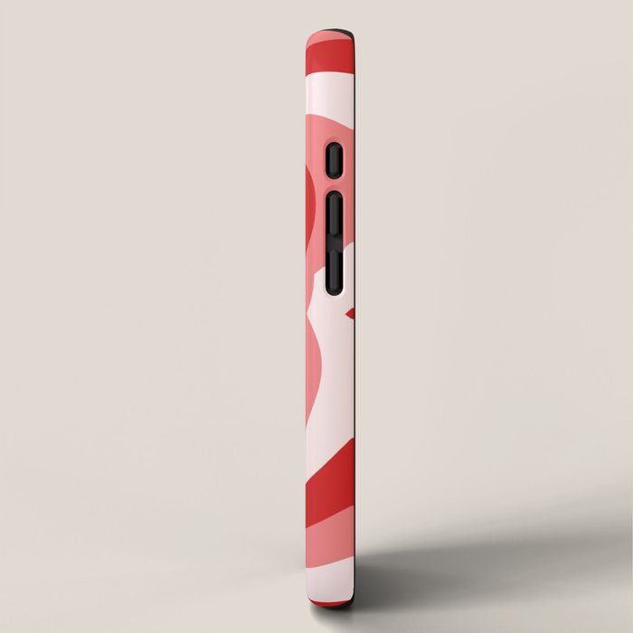 Retro 70s Butterfly in Red iPhone Case Gallery Image 2