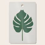 Cat and Plant 24: Meowstera Leaf Cutting Board Gallery Image 1