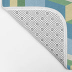 Cuboid Geometric Abstract Shapes Pattern XXVII Bath Mat Gallery Image 2