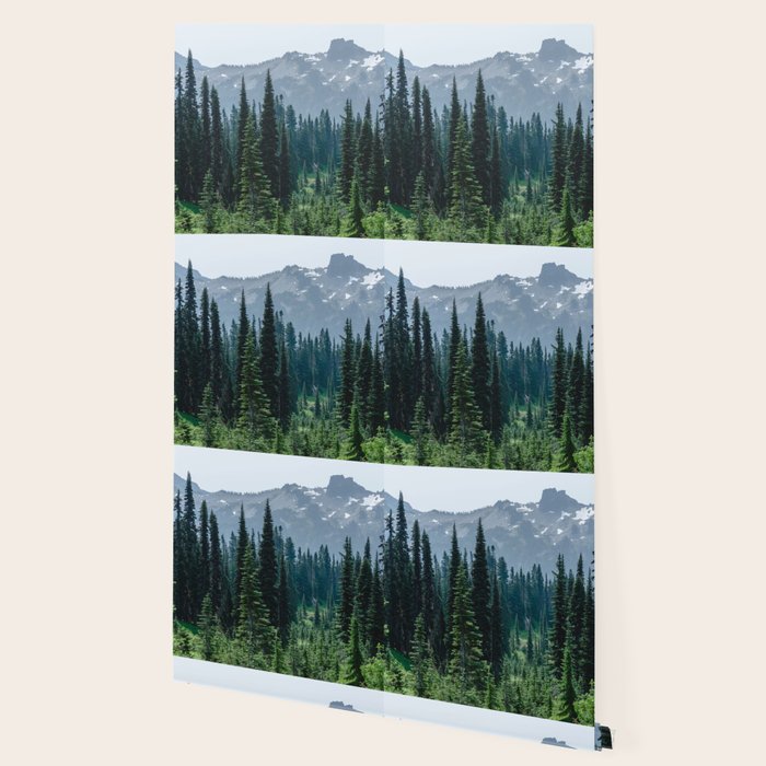 Mount Rainier Adventure III - Pacific Northwest Mountain Forest Wanderlust Wallpaper Gallery Image 2