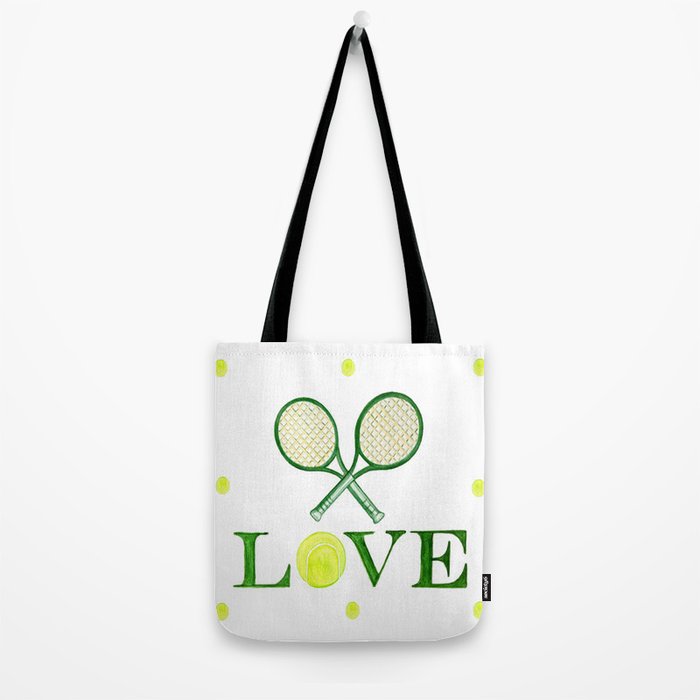 TENNIS LOVE Tote Bag Gallery Image 2